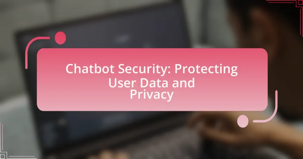 Chatbot Security: Protecting User Data and Privacy