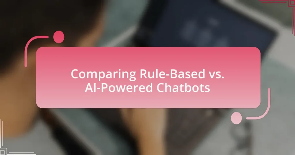 Comparing Rule-Based vs. AI-Powered Chatbots